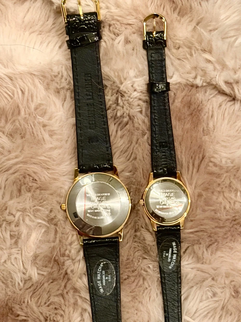 Crow Raven Gold tone Jewelry Dark Academia Black Leather Watch